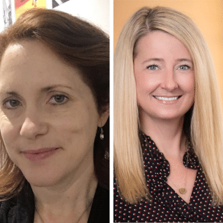 Kristine Berry and Jenny Price